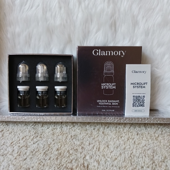 NIB Set of 3 - Glamory Micro-needling Micro Infusion Microlift System Skincare - Picture 10 of 16